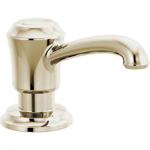 [DEL-RP100735PNPR] Delta RP100735PNPR Cassidy Soap Dispenser Polished Nickel