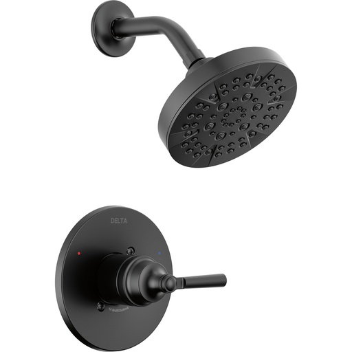 [DEL-T14235-BL] Delta T14235-BL Saylor Monitor 14 Series Shower Trim Matte Black
