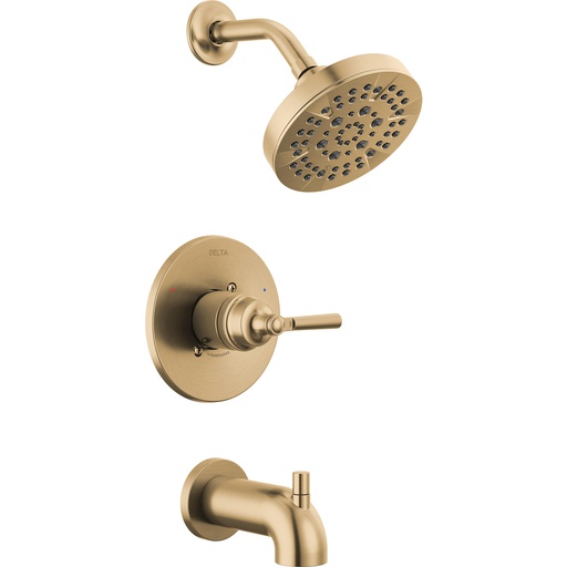[DEL-T14435-CZ] Delta T14435-CZ Saylor 14 Series Tub and Shower Trim Champagne Bronze