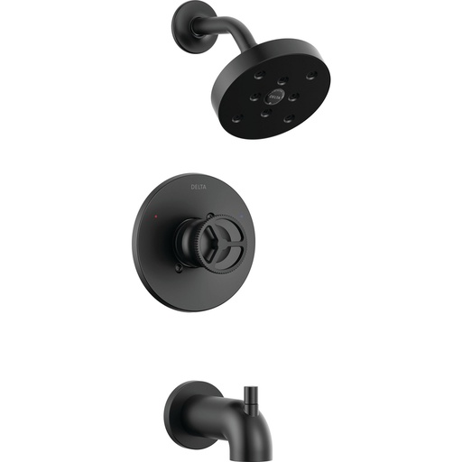 [DEL-T14458-BL] Delta T14458-BL Trinsic H2O Tub Shower Trim Matte Black