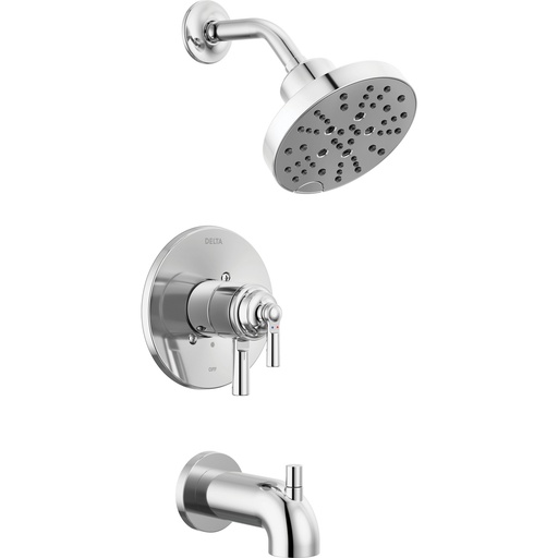 [DEL-T17435] Delta T17435 Saylor 17 Series Tub and Shower Trim Chrome