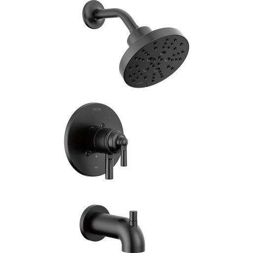 [DEL-T17435-BL] Delta T17435-BL Saylor 17 Series Tub and Shower Trim Matte Black
