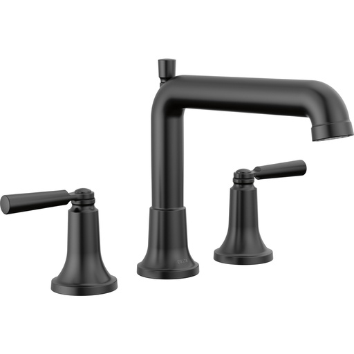 [DEL-T2736-BL] Delta T2736-BL Saylor 3-Hole Roman Tub Trim Matte Black