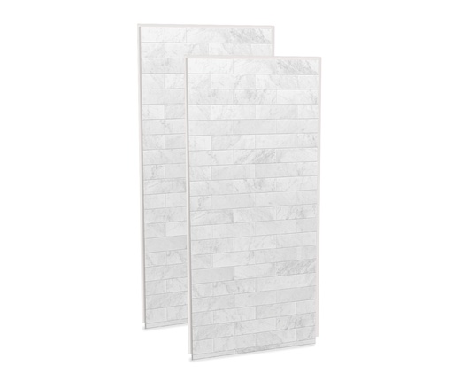 [MAAX-103388-312-507-000] Maax 103388-312-507-000 Utile 3636 Composite Direct-to-Stud Two-Piece Corner Shower Wall Kit in Organik Loam