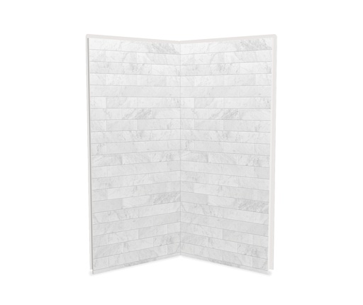 [MAAX-103388-312-504-000] Maax 103388-312-504-000 Utile 3636 Composite Direct-to-Stud Two-Piece Corner Shower Wall Kit in Organik Permafrost