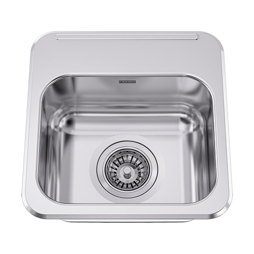 [FRA-LBS9106-1-1] Franke LBS9106-1-1 Topmount Single Sink With Ledge Stainless Steel