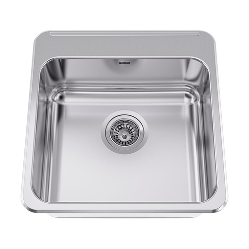 [FRA-LBS6808-2-1] Franke LBS6808-2-1 Topmount Single Sink With Ledge Stainless Steel