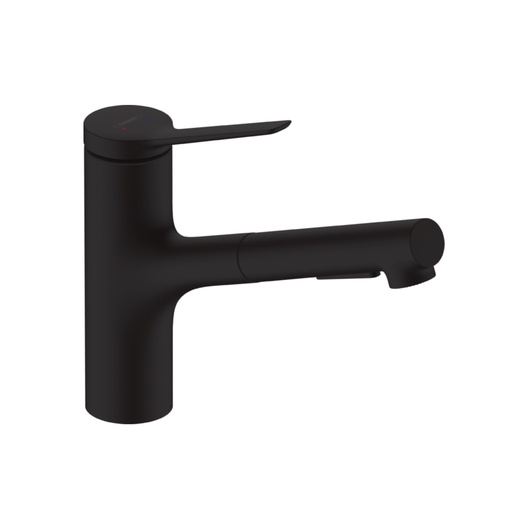 [HAN-74800671] Hansgrohe 74800671 Zesis Kitchen Faucet 2-Spray Pull-Out Matte Black