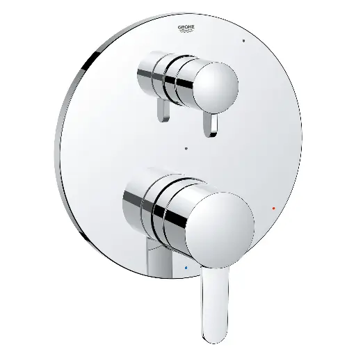 [GRO-29434000] Grohe 29434000 Cosmopolitan Pressure Balance Valve Trim StarLight Chrome