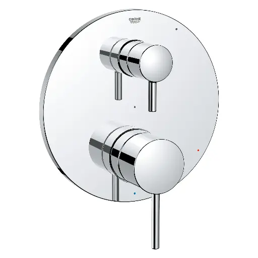 [GRO-29423000] Grohe 29423000 Timeless Pressure Balance Valve Trim StarLight Chrome