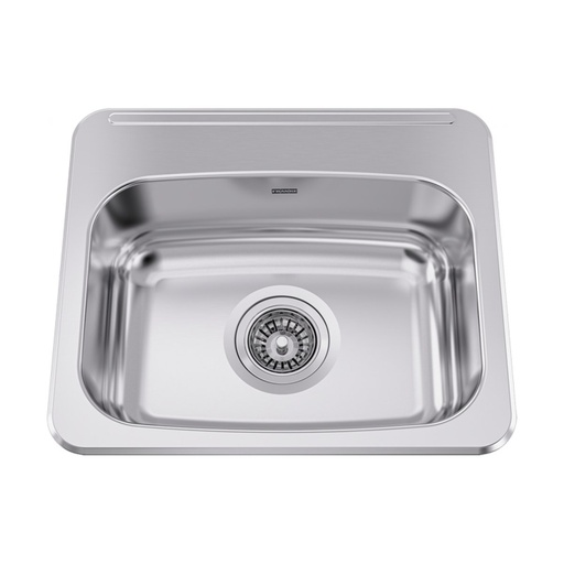 [FRA-ALBS2706P-1-3] Franke ALBS2706P-1-3 Single Sink With Ledge 18 Gauge Stainless Steel