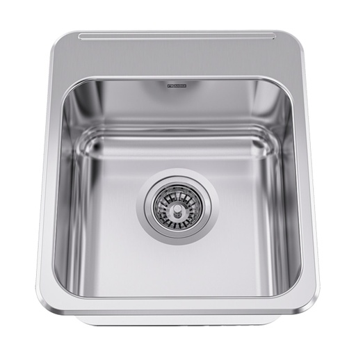 [FRA-LBS4408P-1] Franke LBS4408P-1 Single Bowl Sink With Ledge Stainless Steel