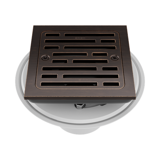 [BRI-BT062415-RB] Brizo BT062415-RB Essential 4" Tile-In Square Shower Drain Venetian Bronze