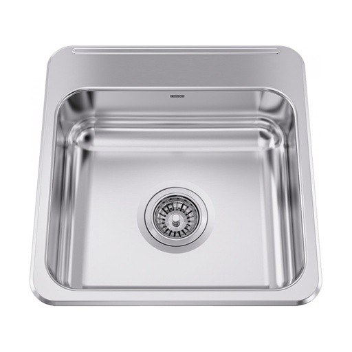 [FRA-ALBS4606P-1] Franke ALBS4606P-1 Single Sink With Ledge 18 Gauge Stainless Steel