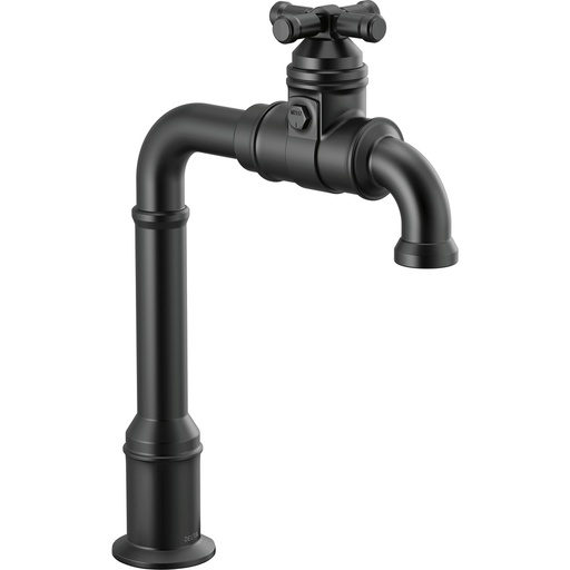 [DEL-1990LFC-BL] Delta 1990LFC-BL Broderick True Bar Faucet 1C Matte Black