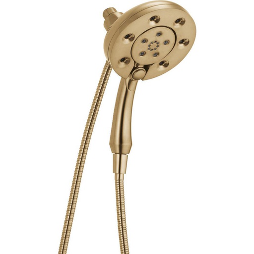 [DEL-58472-CZ-PR] Delta 58472-CZ-PR In2Ition H2O HSSH 2.5 GPM With Magnatite 4S Champagne Bronze
