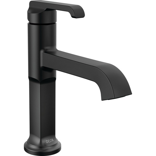 [DEL-589-BLLPU-DST] Delta 589-BLLPU-DST Tetra Single Handle Bathroom Faucet Matte Black