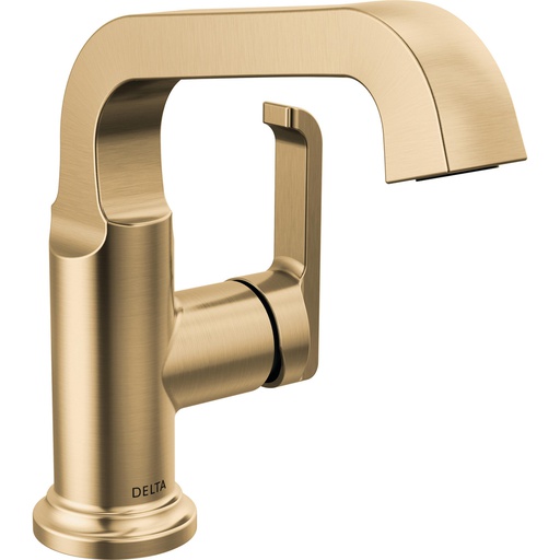 [DEL-589SH-CZ-PR-DST] Delta 589SH-CZ-PR-DST Tetra Single Handle Bathroom Faucet Champagne Bronze