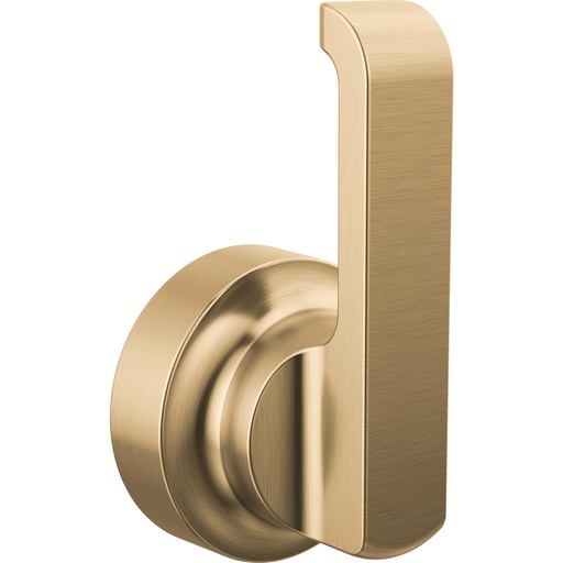 [DEL-H589CZ-PR] Delta H589CZ-PR Tetra Floor Mount Tub Filler Handle Lever Champagne Bronze