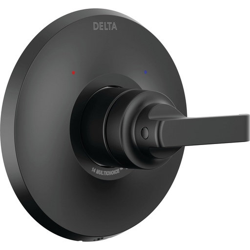 [DEL-T14089-BL] Delta T14089-BL Tetra 14 Series Valve Only Trim Matte Black