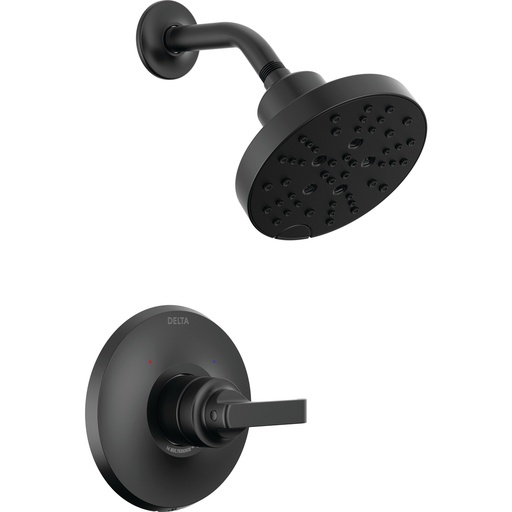 [DEL-T14289-BL] Delta T14289-BL Tetra Monitor 14 Series Shower Trim Matte Black