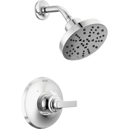 [DEL-T14289-PR] Delta T14289-PR Tetra Monitor 14 Series Shower Trim Lumicoat Chrome