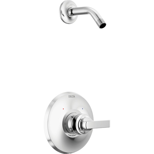 [DEL-T14289-PR-LHD] Delta T14289-PR-LHD Tetra 14 Series Shower Trim Less Head Lumicoat Chrome