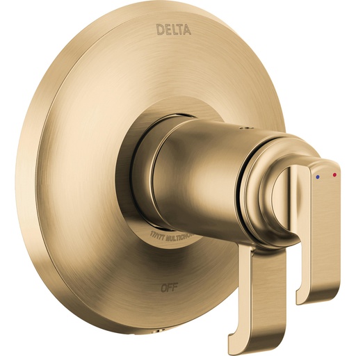 [DEL-T17T089-CZ-PR] Delta T17T089-CZ-PR Tetra 17T Series Valve Only Lumicoat Champagne Bronze