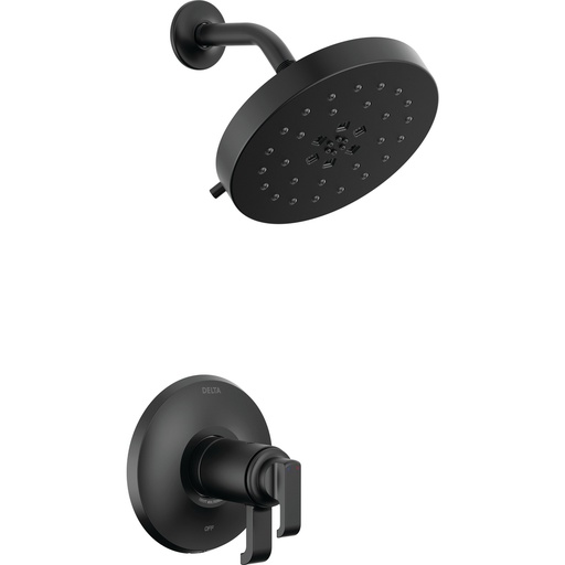[DEL-T17T289-BL] Delta T17T289-BL Tetra 17T Series Shower Trim Matte Black