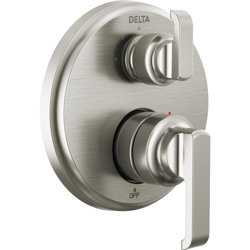 [DEL-T24889-SS-PR] Delta T24889-SS-PR Tetra 14 Series Integrated Diverter Trim 3-Setting Lumicoat Stainless
