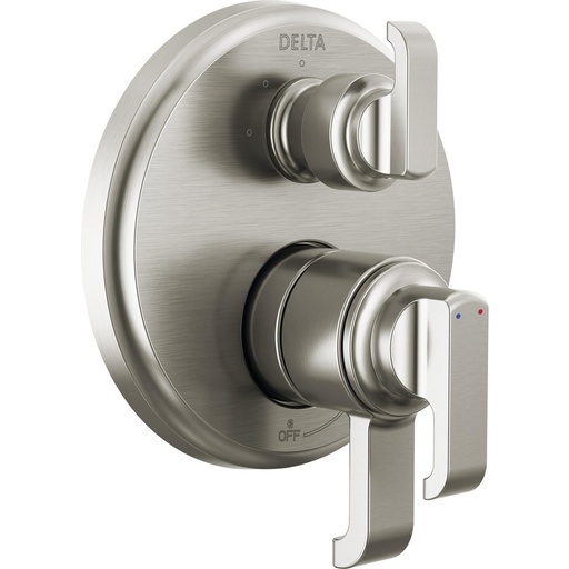 [DEL-T27889-SS-PR] Delta T27889-SS-PR Tetra 17 Series Integrated Diverter Trim Lumicoat Stainless