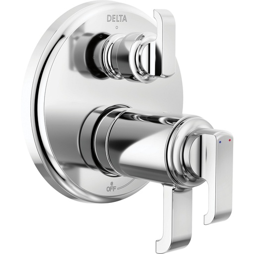 [DEL-T27T889-PR] Delta T27T889-PR Tetra 17T Series Integrated Diverter Trim Lumicoat Chrome