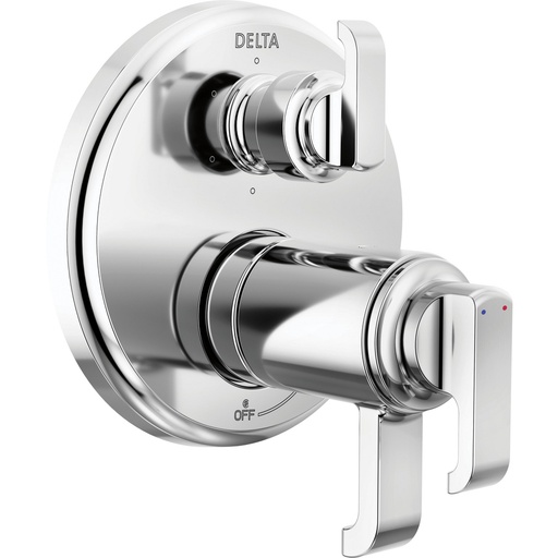 [DEL-T27T989-PR] Delta T27T989-PR Tetra 17T Series Integrated Diverter Trim Lumicoat Chrome