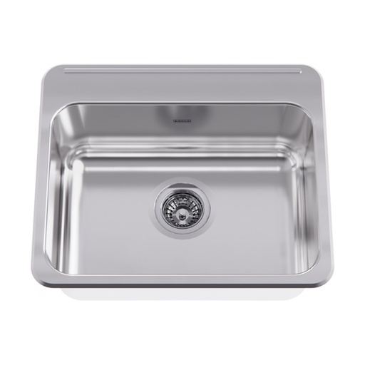 [FRA-LBS4010P-1-1] Franke LBS4010P-1-1 Single Bowl Sink With Ledge Stainless Steel