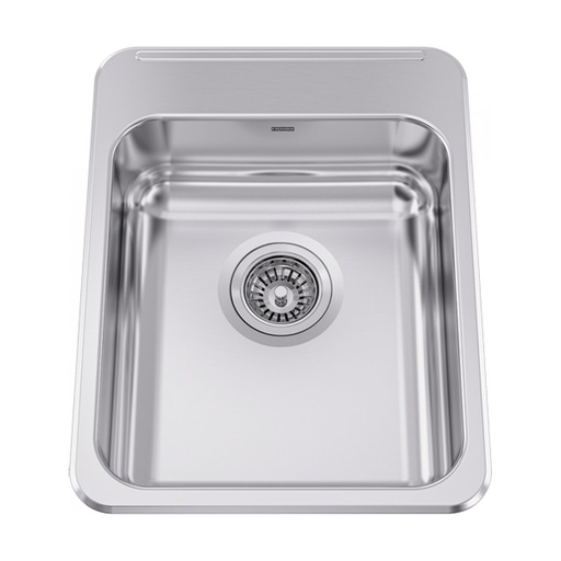 [FRA-ALBS6406P-1-1] Franke ALBS6406P-1-1 Single Sink With Ledge 18 Gauge Stainless Steel