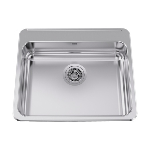[FRA-ALBS6106P-1-1] Franke ALBS6106P-1-1 Single Sink With Ledge 18 Gauge Stainless Steel
