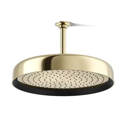 [KOH-26292-AF] Kohler 26292-AF Statement Round 14" Single Function Rainhead Vibrant French Gold
