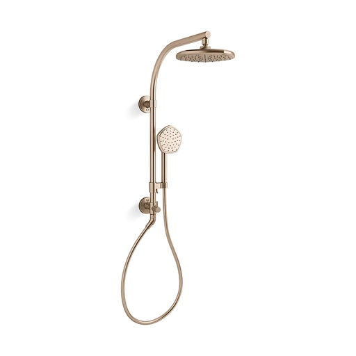 [KOH-27118-G-BV] Kohler 27118-G-BV Occasion Hydrorail-R Set Shower Column Kit Vibrant Brushed Bronze