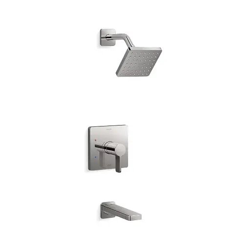[KOH-TS23502-4-TT] Kohler TS23502-4-TT Parallel Rite-Temp Bath and Shower Trim Kit Vibrant Titanium