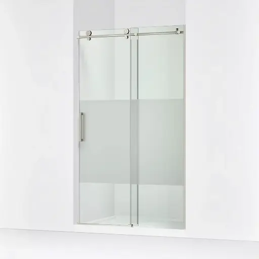 [KOH-701695-G81-BNK] Kohler 701695-G81-BNK Composed 78" H Sliding Shower Door Anodized Brushed Nickel