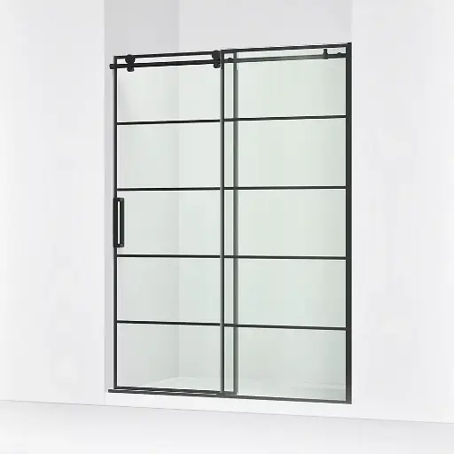[KOH-701696-G79-BL] Kohler 701696-G79-BL Composed 78" H Sliding Shower Door Matte Black