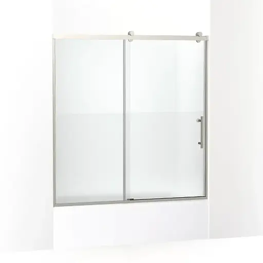 [KOH-702253-10G81-BNK] Kohler 702253-10G81-BNK Rely 62-1/2" H Sliding Bath Door Anodized Brushed Nickel