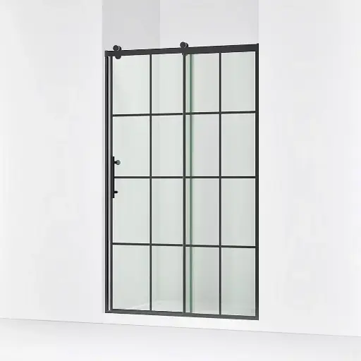 [KOH-702254-10G79-BL] Kohler 702254-10G79-BL Rely 77" H Sliding Glass Shower Door Matte Black