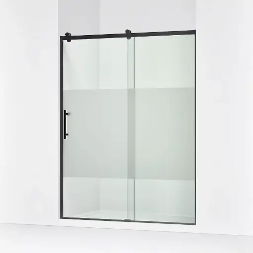 [KOH-702256-10G81-BL] Kohler 702256-10G81-BL Rely 77" H Sliding Shower Door Matte Black