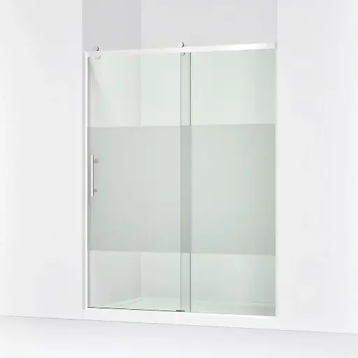 [KOH-702256-10G81-SHP] Kohler 702256-10G81-SHP Rely 77" H Sliding Shower Door Bright Polished Silver